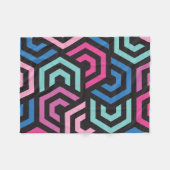 Patroonstijlvol Matig Mode Geometrisch kleurrijk Fleece Deken (Voorkant (Horizontaal))