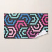 Patroonstijlvol Matig Mode Geometrisch kleurrijk Handdoek (Handdoek)