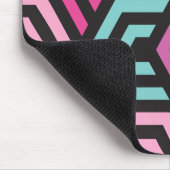 Patroonstijlvol Matig Mode Geometrisch kleurrijk Muismat (Hoek)