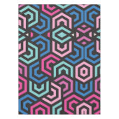 Patroonstijlvol Matig Mode Geometrisch kleurrijk Tafelkleed (Voorkant)