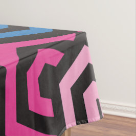 Patroonstijlvol Matig Mode Geometrisch kleurrijk Tafelkleed