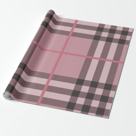 Patroonstijlvolle geometrische Mode Trendy Cadeaupapier (Uitgerold)