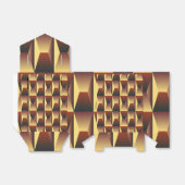 Patroonstijlvolle Mode - Geometrische moderne eleg Bedankdoosjes (Uitgevouwen)