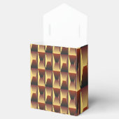 Patroonstijlvolle Mode - Geometrische moderne eleg Bedankdoosjes (Geopend)