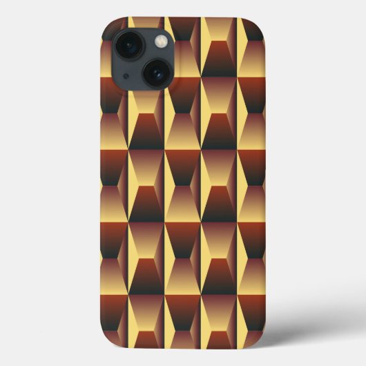 Patroonstijlvolle Mode - Geometrische moderne eleg Case-Mate iPhone Case (Achterkant)