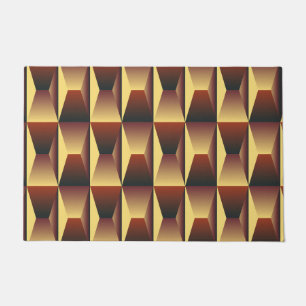 Patroonstijlvolle Mode - Geometrische moderne eleg Deurmat
