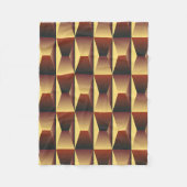 Patroonstijlvolle Mode - Geometrische moderne eleg Fleece Deken (Voorkant)