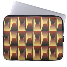 Patroonstijlvolle Mode - Geometrische moderne eleg Laptop Sleeve