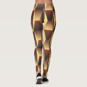 Patroonstijlvolle Mode - Geometrische moderne eleg Leggings (Achterkant)