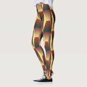 Patroonstijlvolle Mode - Geometrische moderne eleg Leggings (Links)