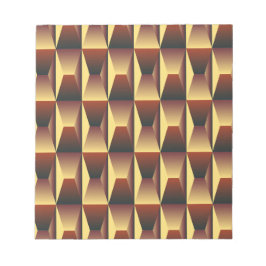 Patroonstijlvolle Mode - Geometrische moderne eleg Notitieblok