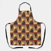 Patroonstijlvolle Mode - Geometrische moderne eleg Schort (Voorkant)