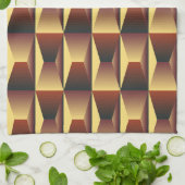 Patroonstijlvolle Mode - Geometrische moderne eleg Theedoek (Gevouwen)