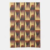 Patroonstijlvolle Mode - Geometrische moderne eleg Theedoek (Verticaal)