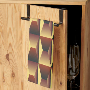 Patroonstijlvolle Mode - Geometrische moderne eleg Theedoek
