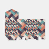 Patroonstijlvolle Mode - Geometrische moderne Vint Bedankdoosjes (Uitgevouwen)