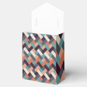 Patroonstijlvolle Mode - Geometrische moderne Vint Bedankdoosjes (Geopend)