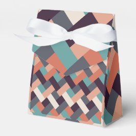 Patroonstijlvolle Mode - Geometrische moderne Vint Bedankdoosjes