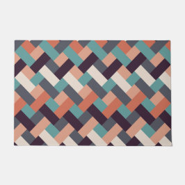 Patroonstijlvolle Mode - Geometrische moderne Vint Deurmat