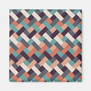 Patroonstijlvolle Mode - Geometrische moderne Vint Magneet