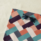 Patroonstijlvolle Mode - Geometrische moderne Vint Strandlaken (In situ)