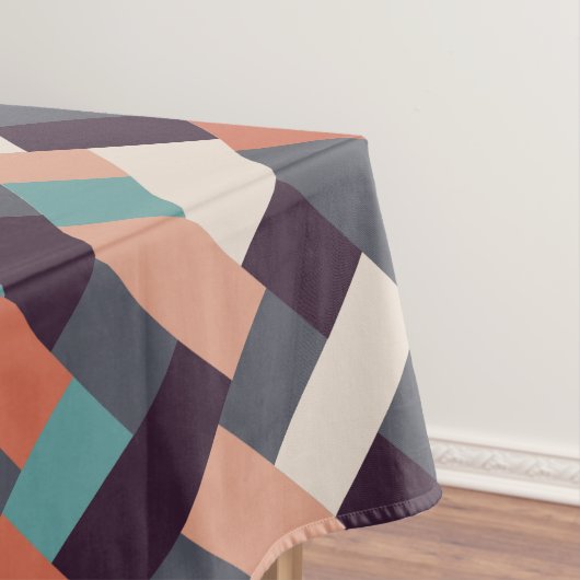 Patroonstijlvolle Mode - Geometrische moderne Vint Tafelkleed (Voorbeeld)