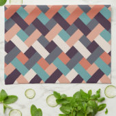 Patroonstijlvolle Mode - Geometrische moderne Vint Theedoek (Gevouwen)