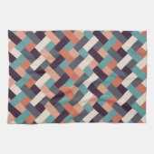Patroonstijlvolle Mode - Geometrische moderne Vint Theedoek (Horizontaal)