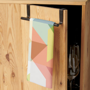 Patroonstijlvolle Mode Geometrische Vintage Theedoek