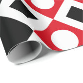 Patroonstijlvolle moderne geometrische Vintage Cadeaupapier (Rol Hoek)