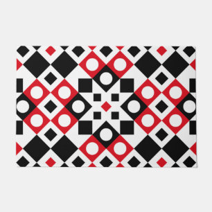 Patroonstijlvolle moderne geometrische Vintage Deurmat