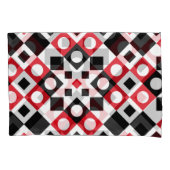 Patroonstijlvolle moderne geometrische Vintage Kussensloop (Voorkant-Links)