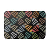 Patroonstijlvolle moderne Mode Geometrische Vintag Badmat (Voorkant)