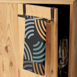 Patroonstijlvolle moderne Mode Geometrische Vintag Theedoek