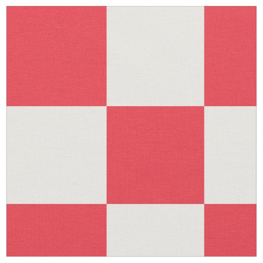 Patroonstructuur voor rode en witte klanken stof (Close Up)