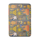 Patroonsymbool Ouder Egyptisch Hieroglyphic Badmat (Voorkant Verticaal)