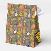 Patroonsymbool Ouder Egyptisch Hieroglyphic Bedankdoosjes (Achterkant)