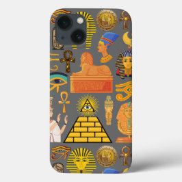 Patroonsymbool Ouder Egyptisch Hieroglyphic Case-Mate iPhone Case