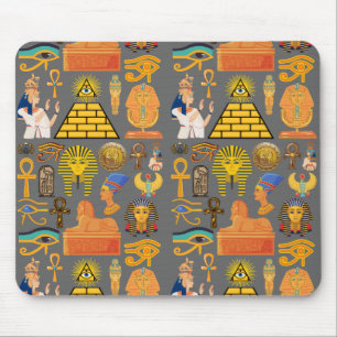 Patroonsymbool Ouder Egyptisch Hieroglyphic Muismat