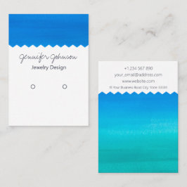 Patroontroeping voor houder Waterverf Visitekaartje