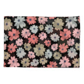 Patroonventilator kleurrijke Vintage Kussensloop (Achterkant-Links)