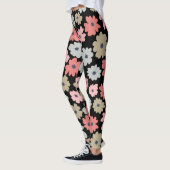 Patroonventilator kleurrijke Vintage Leggings (Links)