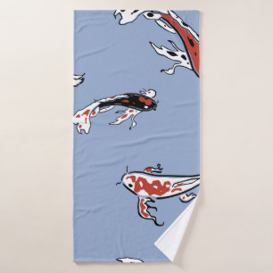 Patroonviskarper koi koi karper badhanddoek