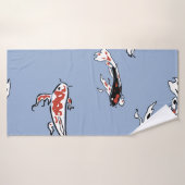 Patroonviskarper koi koi karper badhanddoek (Badhanddoek)