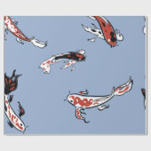 Patroonviskarper koi koi karper cadeaupapier (Vlak)