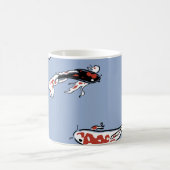 Patroonviskarper koi koi karper koffiemok (Center)