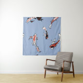 Patroonviskarper koi koi karper wandkleed (In Situ (horizontaal))