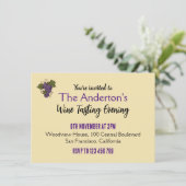  Patroonwijnproeverij Kaart (Staand voorkant)