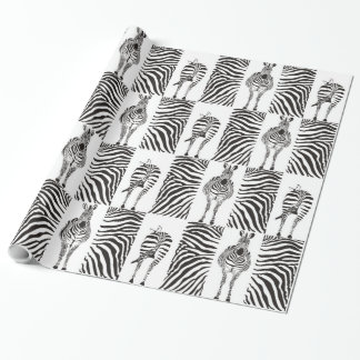 Patroonzebras Cadeaupapier