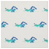 Patroonzwemmer maken stof (Swatch)